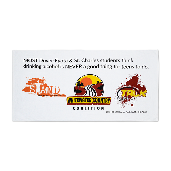 BET258WH 28" x 58" Beach Towel - EPS Solutions