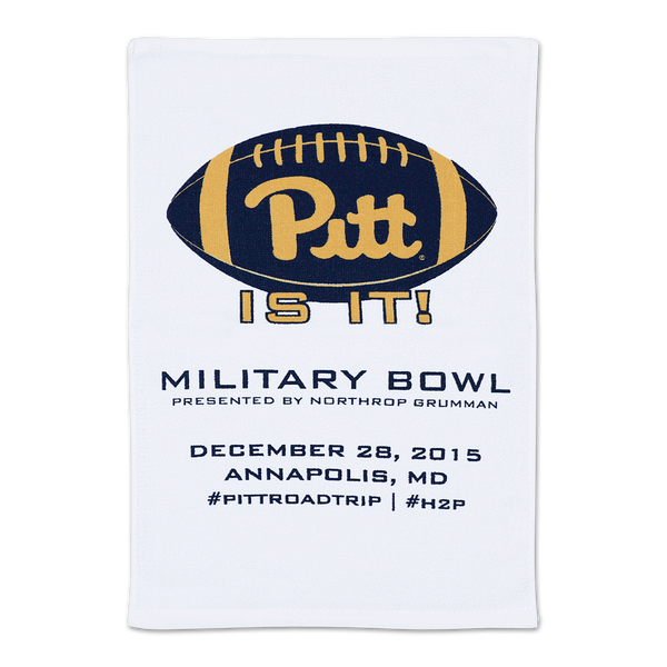 F119WH 11" x 18" Hemmed Rally Towel - EPS Solutions