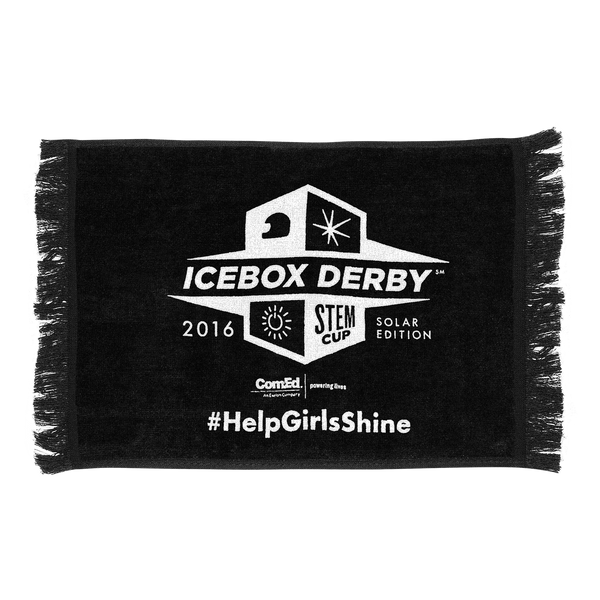 F183BK 11" x 18" Fringed Rally Towel - EPS Solutions