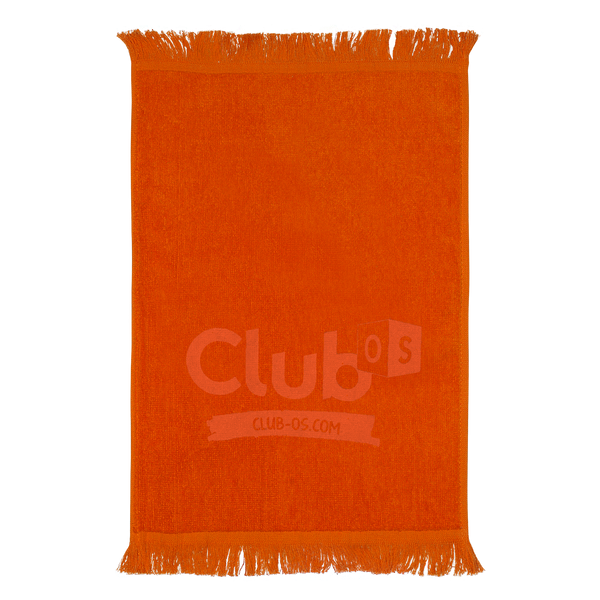 F183OR 11" x 18" Fringed Rally Towel - EPS Solutions
