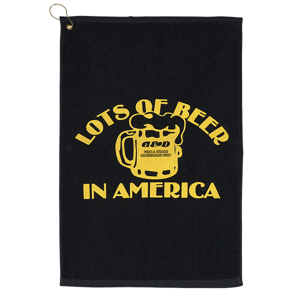 H525BK 15" x 25" Golf Towel - EPS Solutions
